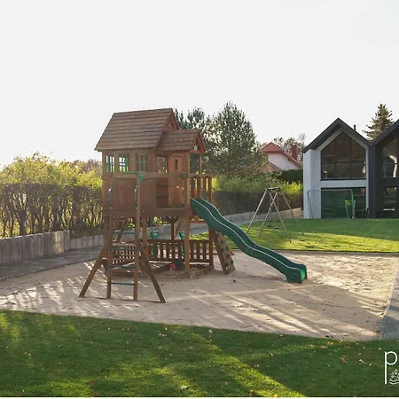度假居 Polubkovo Wypoczynkowe Sauna Balia Basen Jezioro Lubkowo