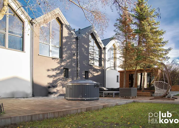 Polubkovo Wypoczynkowe Sauna Balia Basen Jezioro Hébergement de vacances