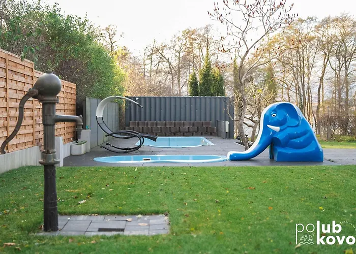 Polubkovo Wypoczynkowe Sauna Balia Basen Jezioro Lubkowo