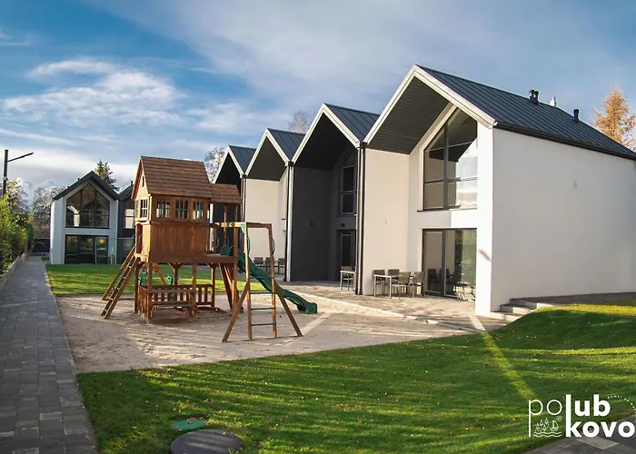 Polubkovo Wypoczynkowe Sauna Balia Basen Jezioro Hébergement de vacances