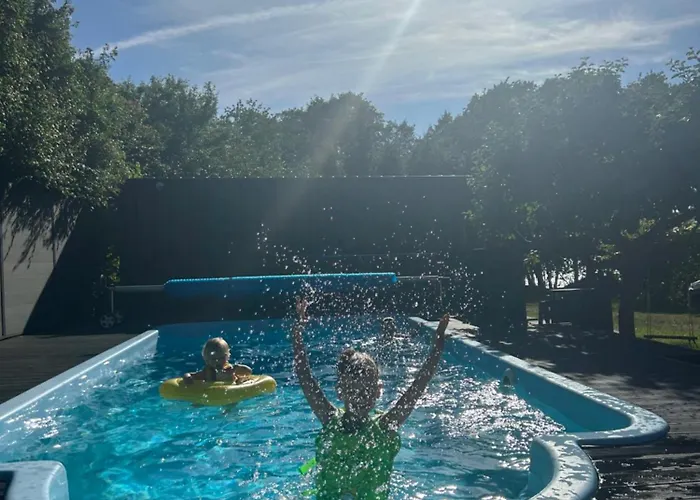 Polubkovo Wypoczynkowe Sauna Balia Basen Jezioro