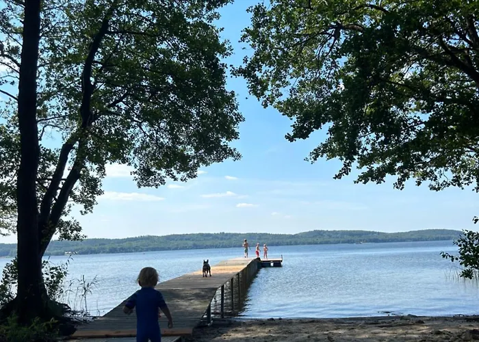 Polubkovo Wypoczynkowe Sauna Balia Basen Jezioro Σπίτι διακοπών